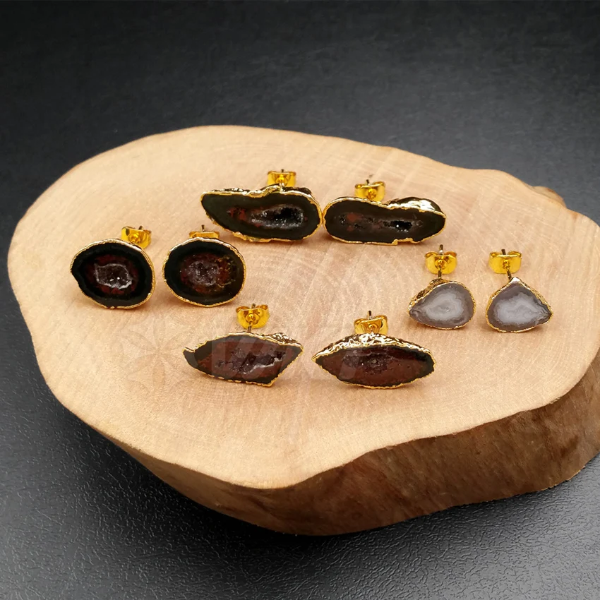 WT E330 оптовая продажа женские серьги из искусственного кварца высокого качества