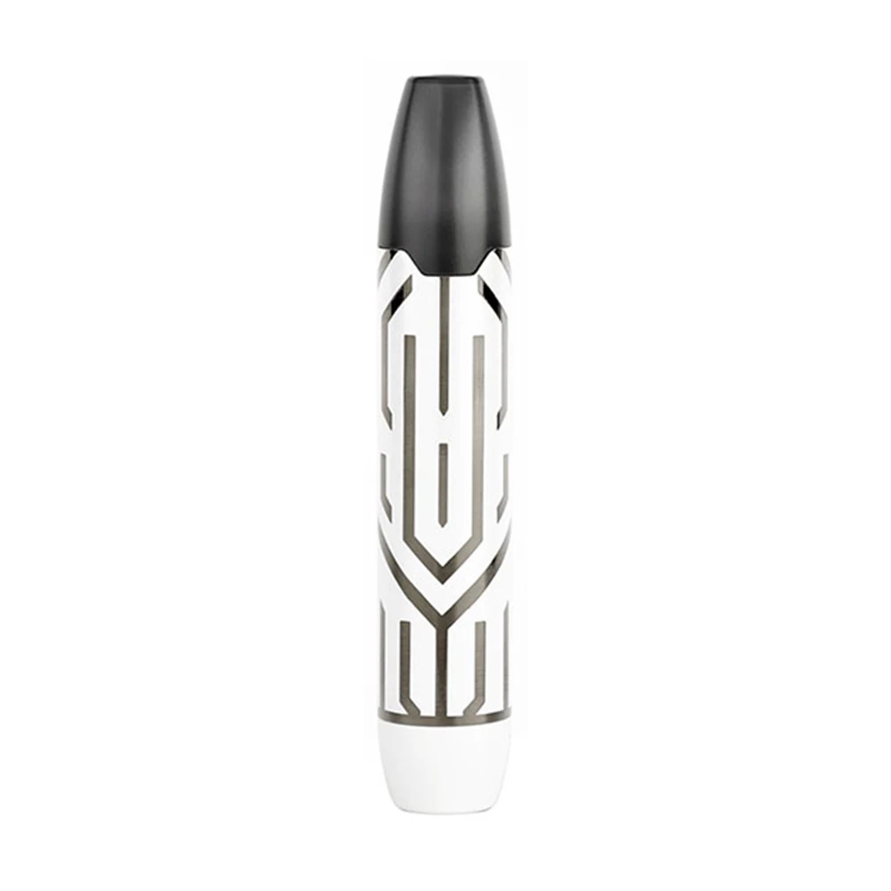 Набор Vape hottcig Kubi Pod со встроенным аккумулятором 550 мА · ч и системой 1,7 мл Pod vape Kit vs Minifit/Renova Zero/VINCI X - Цвет: White Silver