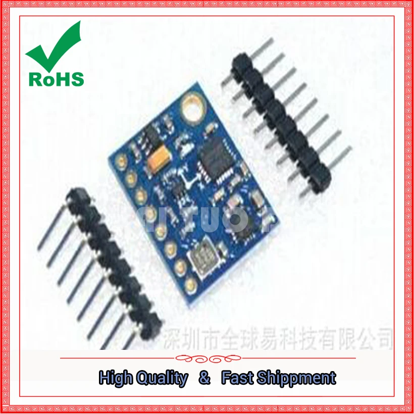 

Φ 10DOF MPU6050 HMC5883L BMP180 плата модуля датчика