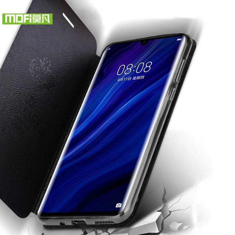 Mofi для huawei P30 Pro Чехол для huawei P30 чехол силиконовый P 30 Lite чехол флип кожаный 360 противоударный