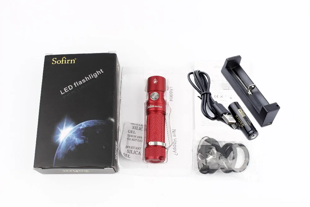 Sofirn SP10 V2.0 комплект Портативный светодиодный фонарик AA 14500 CREE XPG2 факел свет лампы