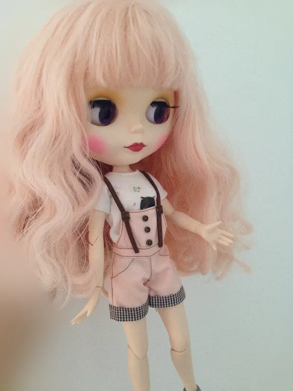 1 шт. Blyth нагрудник 1/6 кукла Короткие штаны Одежда для кукол (подходит Блит Licca