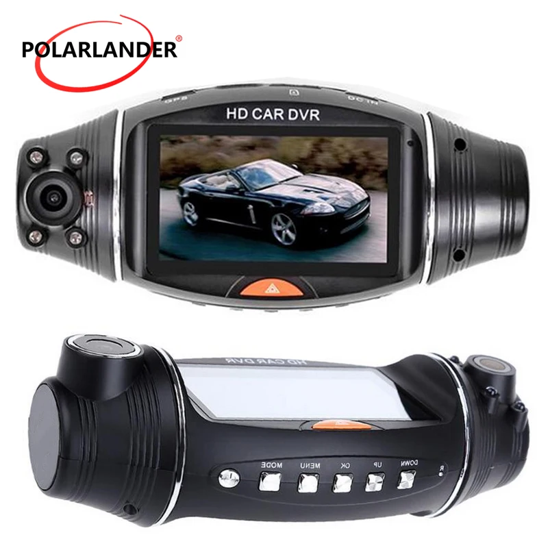 

2.7 inch LCD Free Shipping Car DVR video Recorder camcorder 170 degree Wide Angle dual Lens SOS Emergency Night Vision
