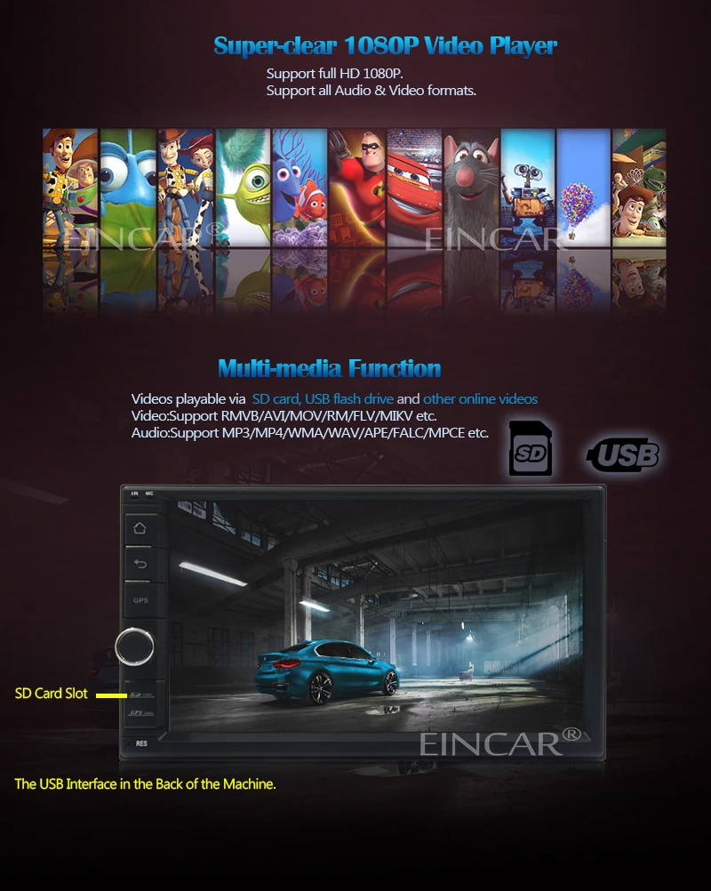 Android 5.1 4 ядра 7 дюймов автомобиль радио дважды 2 din универсальный сенсорный экран