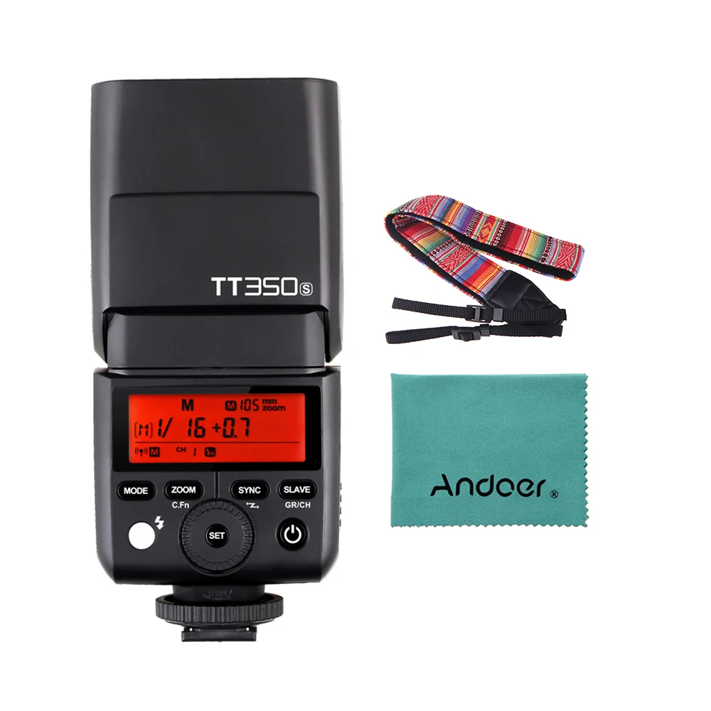 

Godox TT350S Portable Speedlite 2.4G Wireless Master & Slave 1/8000S HSS TTL Flash Speedlight for Sony Mirrorless ILDC Camera