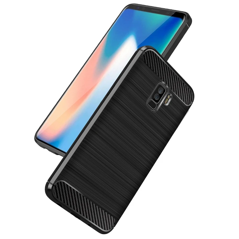 Для Samsung galaxy s9 чехол samsung plus Премиум оригинальный силиконовый кожаный защитный