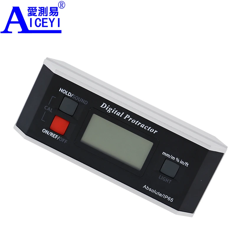 Угол градусов Finder Водонепроницаемый цифровой транспортир универсальный