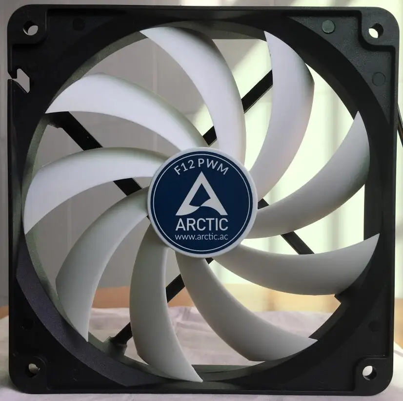 ARCTIC F12 PWM 12 см 4pin 600-1350 об./мин охлаждающий вентилятор для компьютера тихий