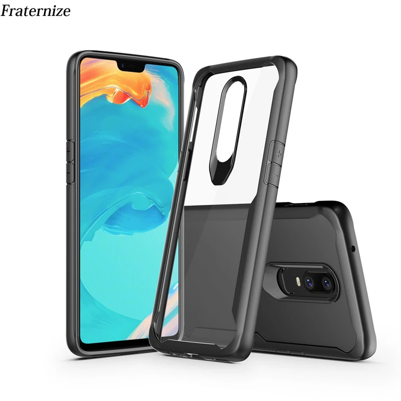 Чехол для Oneplus 6 A6000 противоударный Прозрачный чехол OnePlus 5t 5 Мягкий Силиконовый