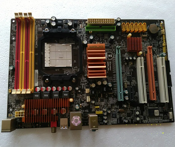 

Используется, для ONDA A770S + magic flute version V3.0 AM2 AM3 DDR2 DDR3 ПАМЯТЬ 940 dual PCIE с задней панелью, 100% Протестировано хорошо