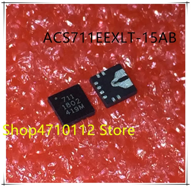 Новинка, 5 шт./лот ACS711EEXLT-15AB-T ACS711 711 QFN-12 IC
