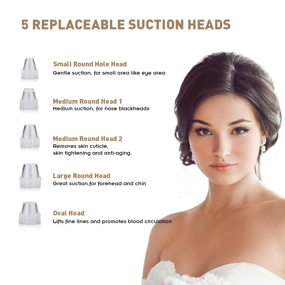 5 всасывающее мощное вакуумное устройство для удаления черных точек очиститель