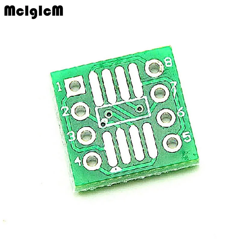 MCIGICM 500 шт. TSSOP8 SSOP8 SOP8 SMD для DIP8 IC Разъем для конвертера, адаптера Доска модуль Адаптерная плата 0,65 мм 1,27 мм Встроенная