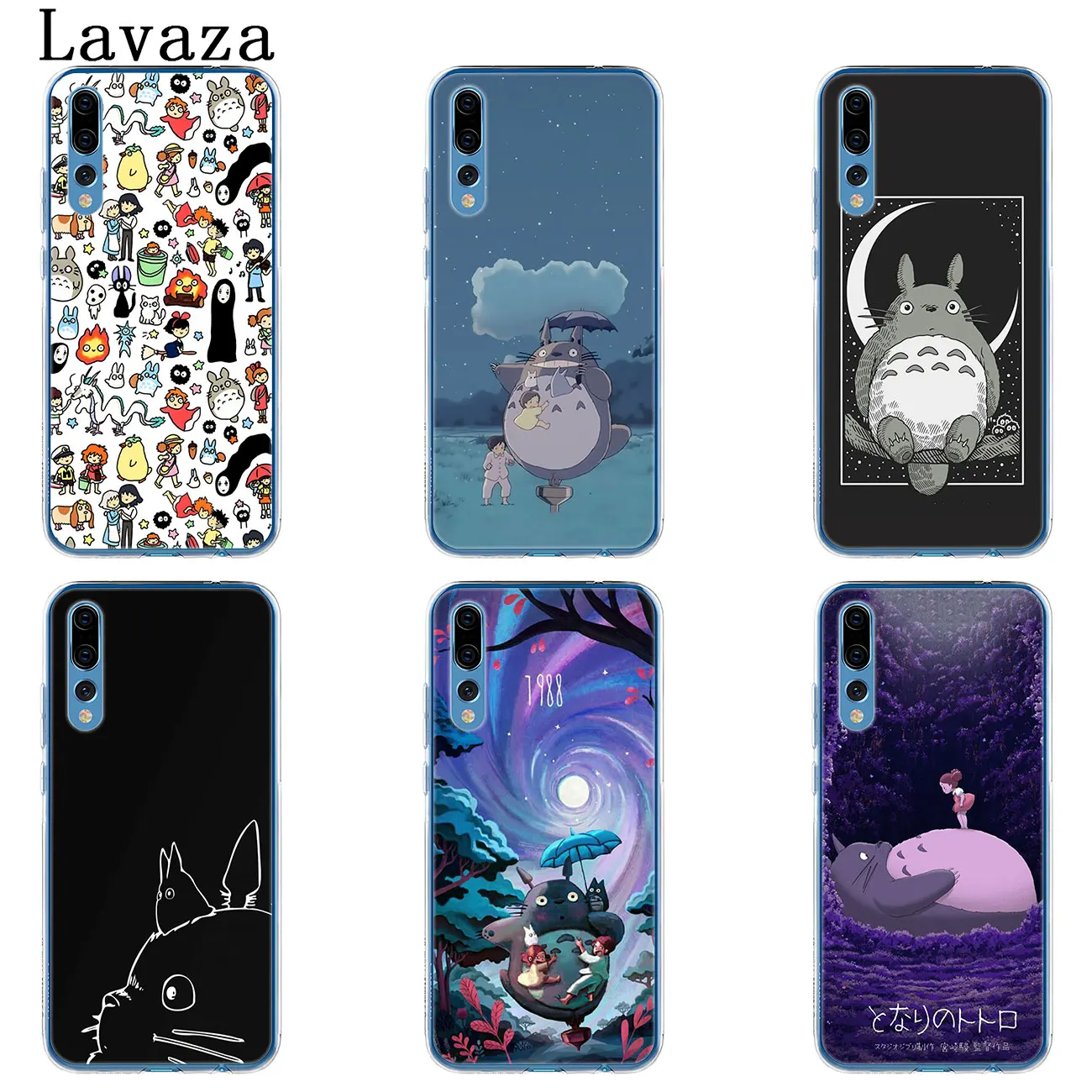Чехол с рисунком из мультфильма Мой сосед Тоторо для Huawei Y9 Y7 Prime 2019 2018 Honor 20 8A 8X 8 9 9X