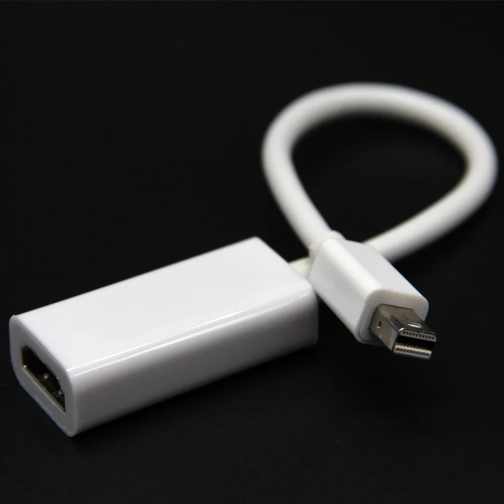 Интерфейс Thunderbolt Mini для порта дисплея порт DP папа-HDMI-совместимый адаптер
