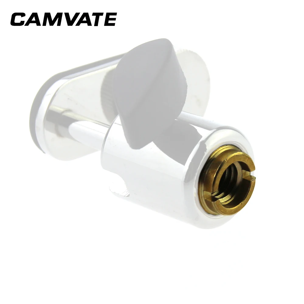 Адаптер с резьбой CAMVATE 3/8 дюйма мама 5/8 папа для подставки Mic Micphone C0965|Аксессуары