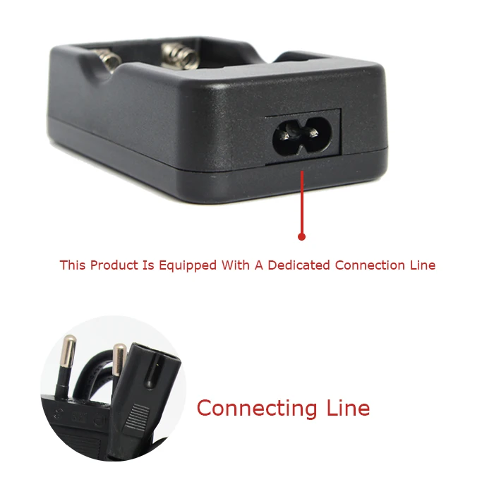 

KingWei 10PCS NK-912 Electric Dual Battery Charger Rechargeable Double Battery Charger With Connecting Line