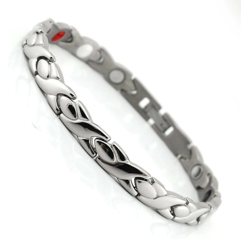 Wollet пара ювелирных изделий целебная энергия германий инфракрасный Магнитный