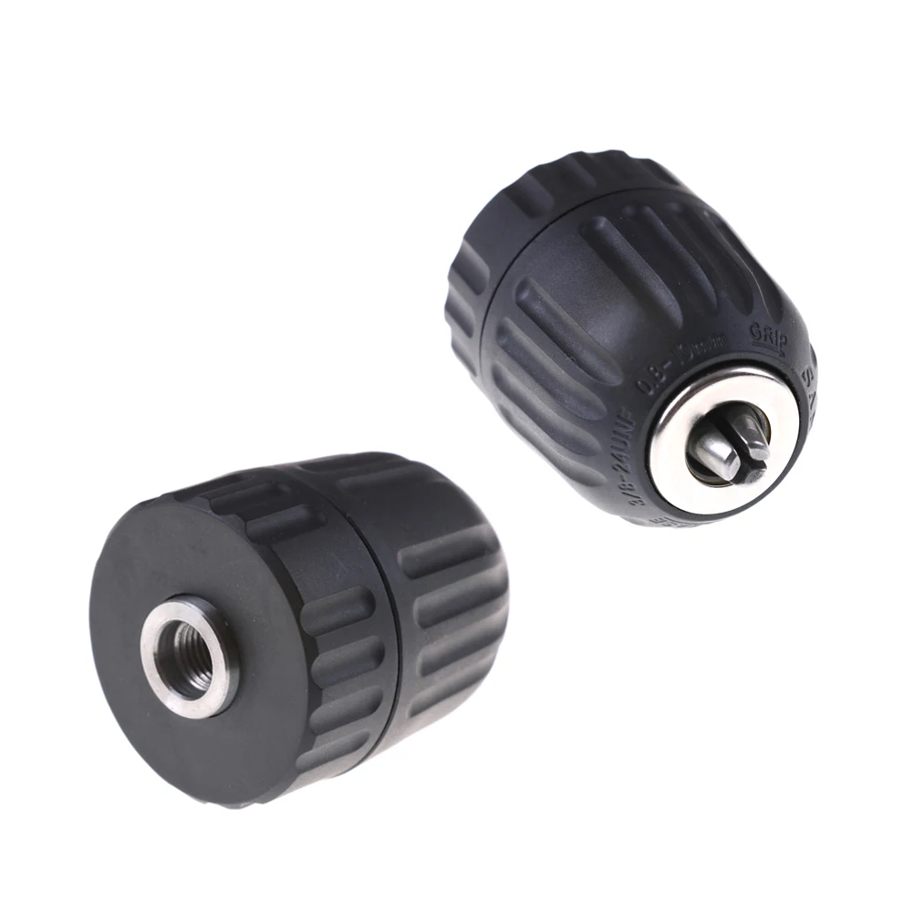 

1PCS Top Quality 0.8-10mm Keyless Drill Chuck Converter 3/8" 24UNF