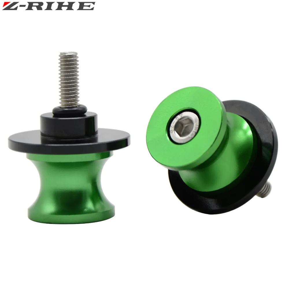 Мотоциклетные слайдеры 6 мм CNC Swingarm для Yamaha R1 R6 R7 FZ1 FZ6 MT01 MT03 Aprilia Triumph Kawasaki ZX6R ZX7R