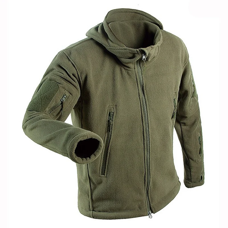 Sharkskin Softshell тактическая охотничья куртка мужская спортивная с капюшоном флисовая