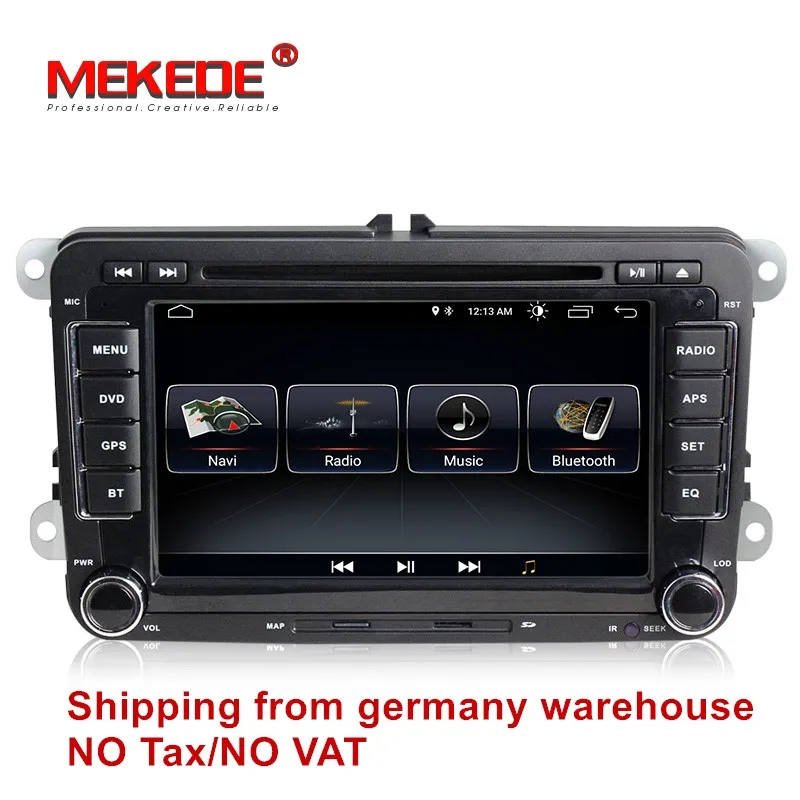 MEKEDE автомобильный мультимедийный плеер Европейский склад dvd для Skoda Fabia octavia Superb