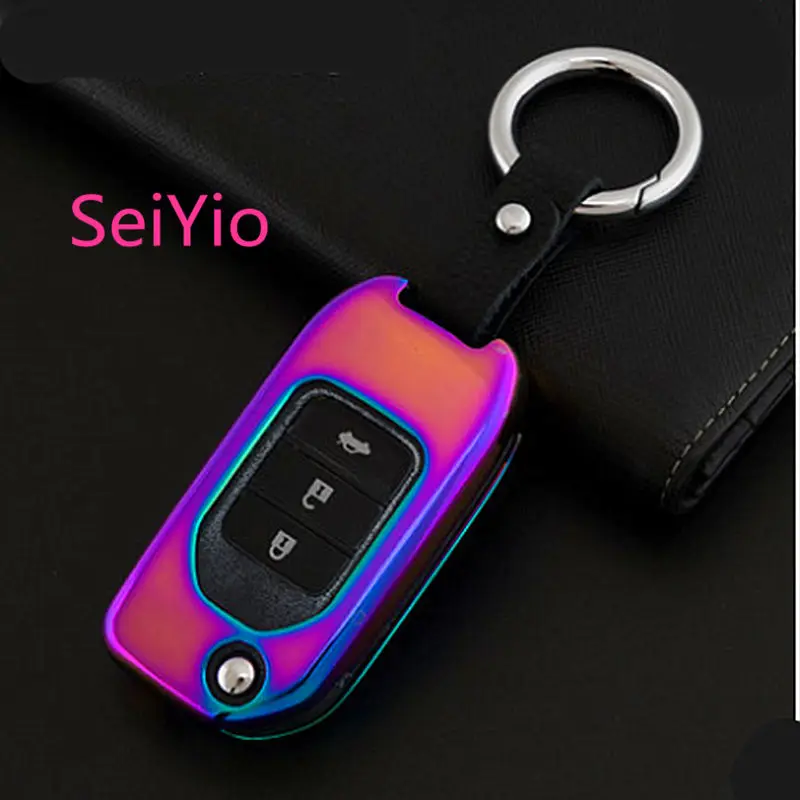 Чехол для брелока SeiYio Honda CRV ling sent XRV Civic Accord VEZEL Fit Odyss чехол из сплава и кожи ключей