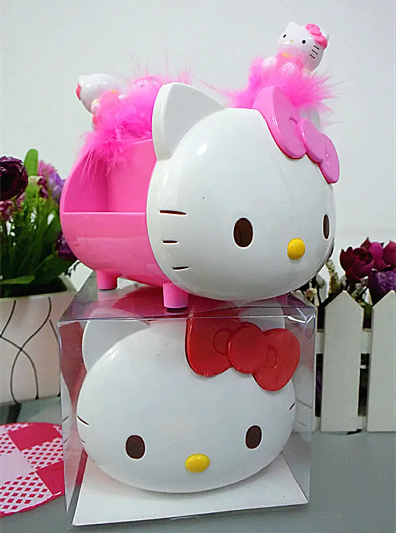 HelloKitty Stationery Desktop Box Stand Holder Craft LKT9405 | Багаж и сумки