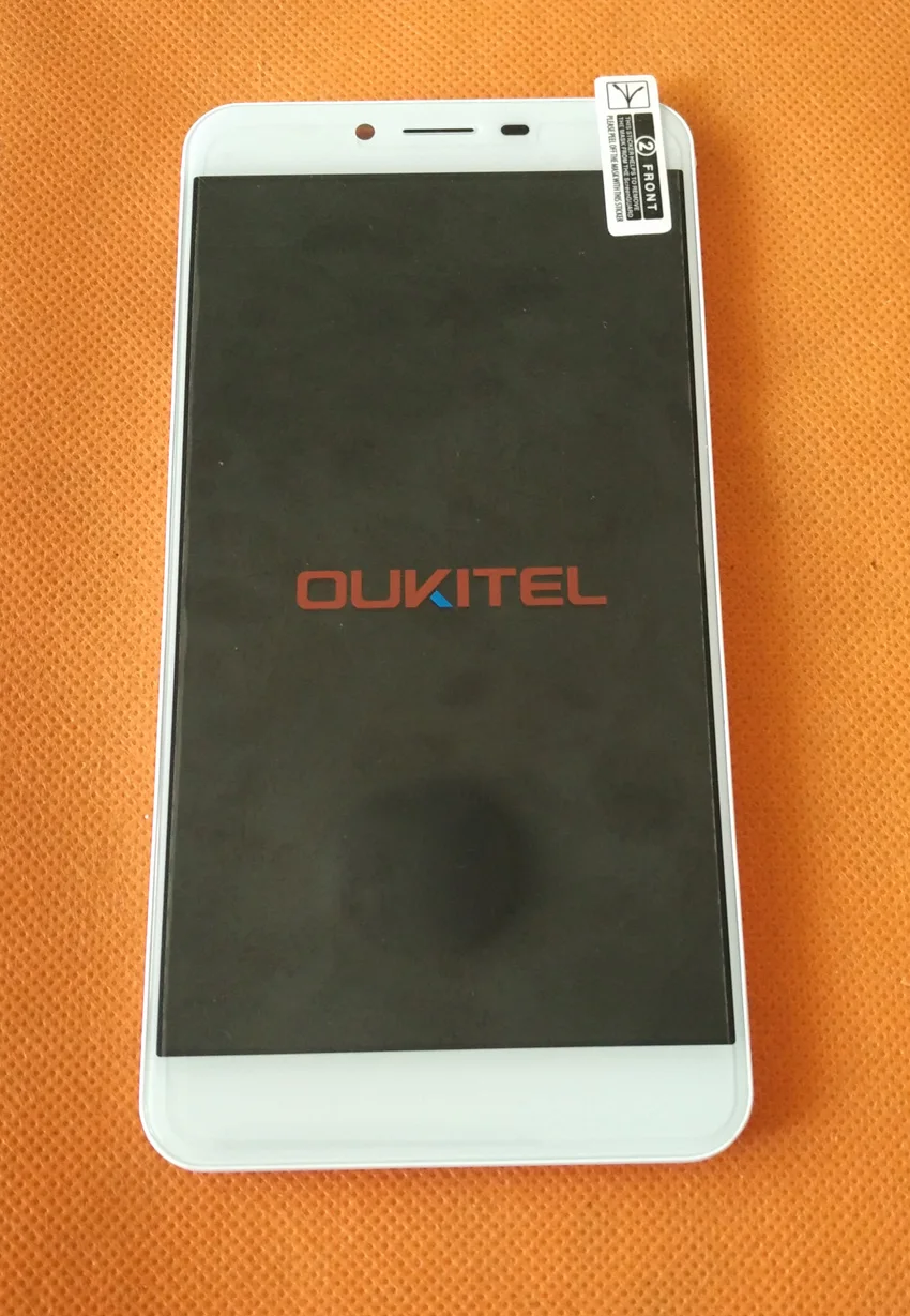 Б/у ЖК-дисплей+ дигитайзер сенсорный экран+ рамка для Oukitel U15S 5,5 дюймов FHD MT6750T Восьмиядерный