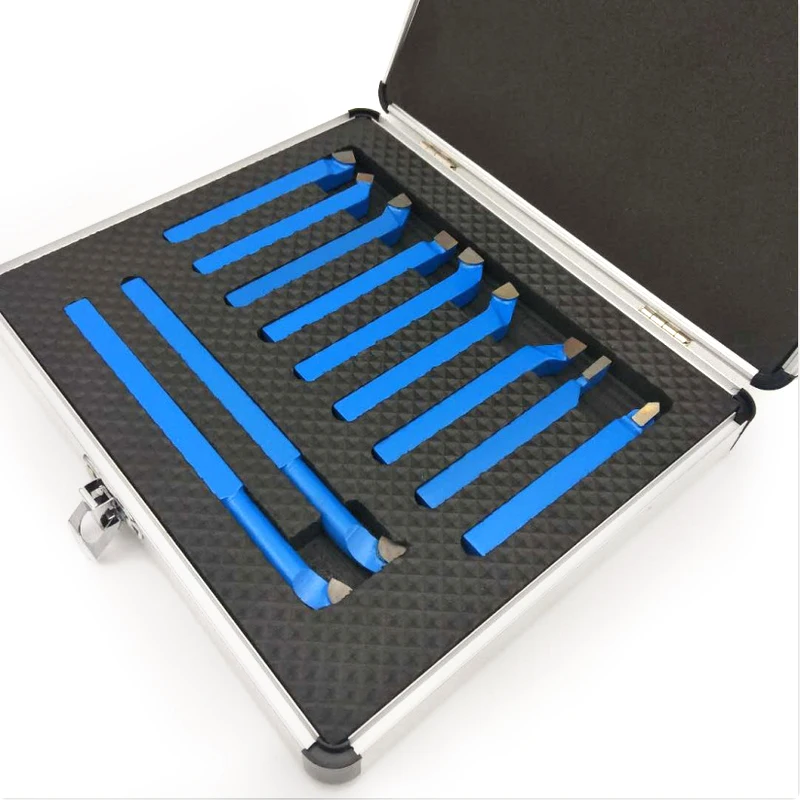 Твердосплавный Наконечник Комплект фрез для резки металла токарного станка 8 мм