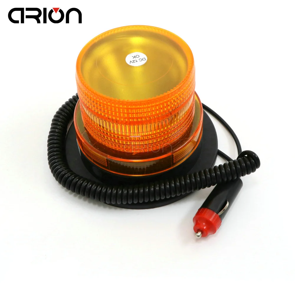 DC12V 24V высокой мощности желтый автомобиль грузовик Магнитный Мобильный
