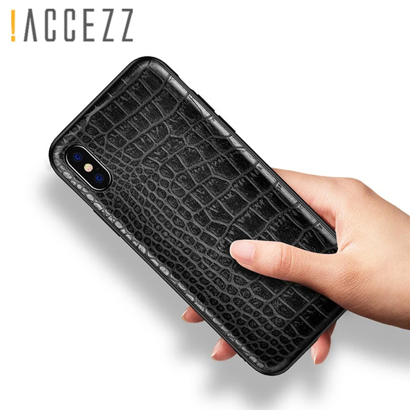 Retro Vintage Phone Bag Case For Iphone X 6 6s 7 8 Plus Crocodile Snake Skin Pattern Soft Protective Cover Shell iphoneX 10 |