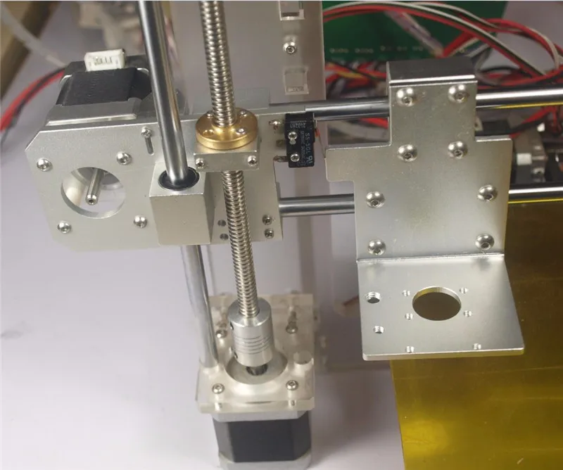 Reprap Prusa i3 3D части принтера(без двигателя) алюминиевый сплав все металлические X каретки+ X конец колеса+ X конце двигателя