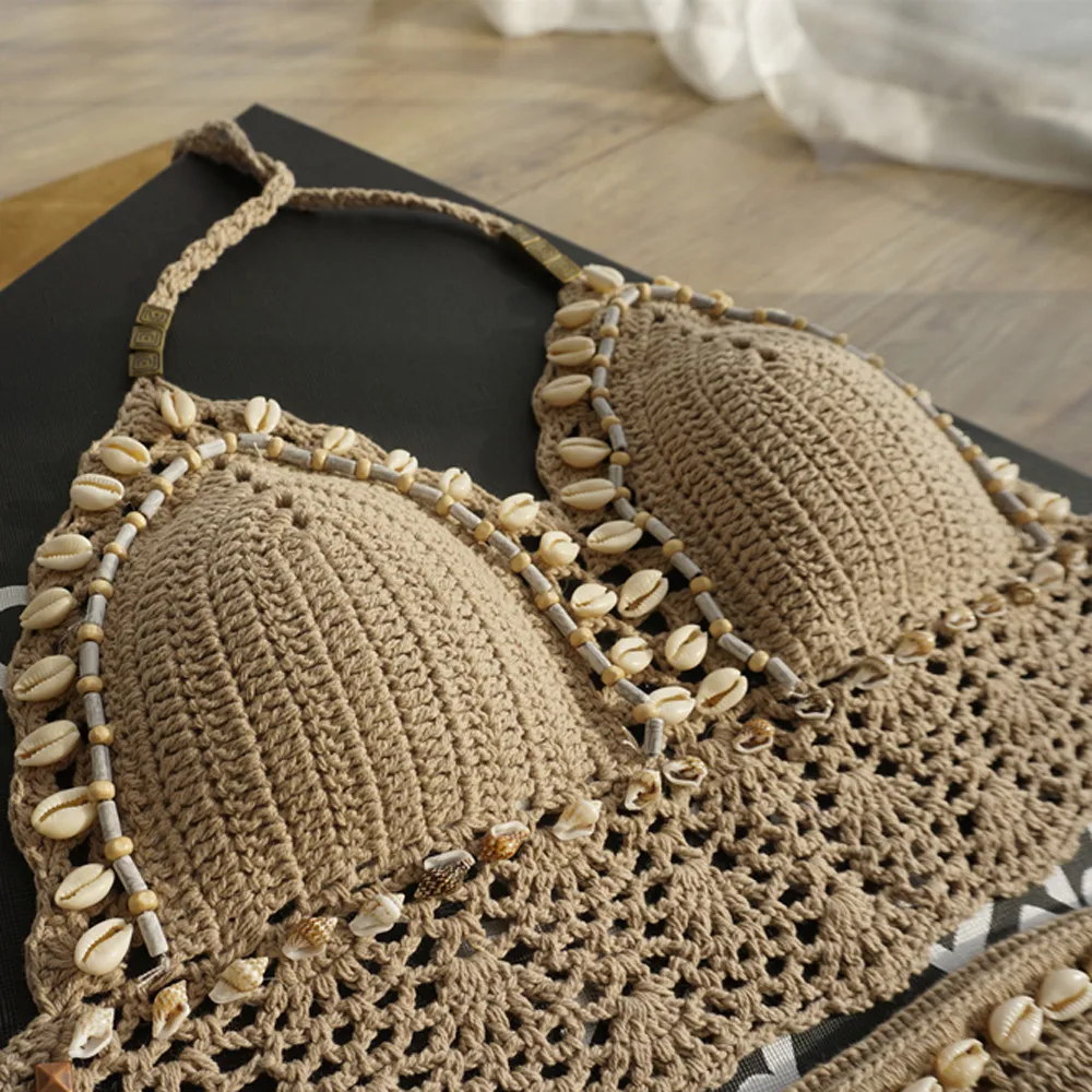 Бикини с высокой талией летний купальник распродажа пляжный трикотажный