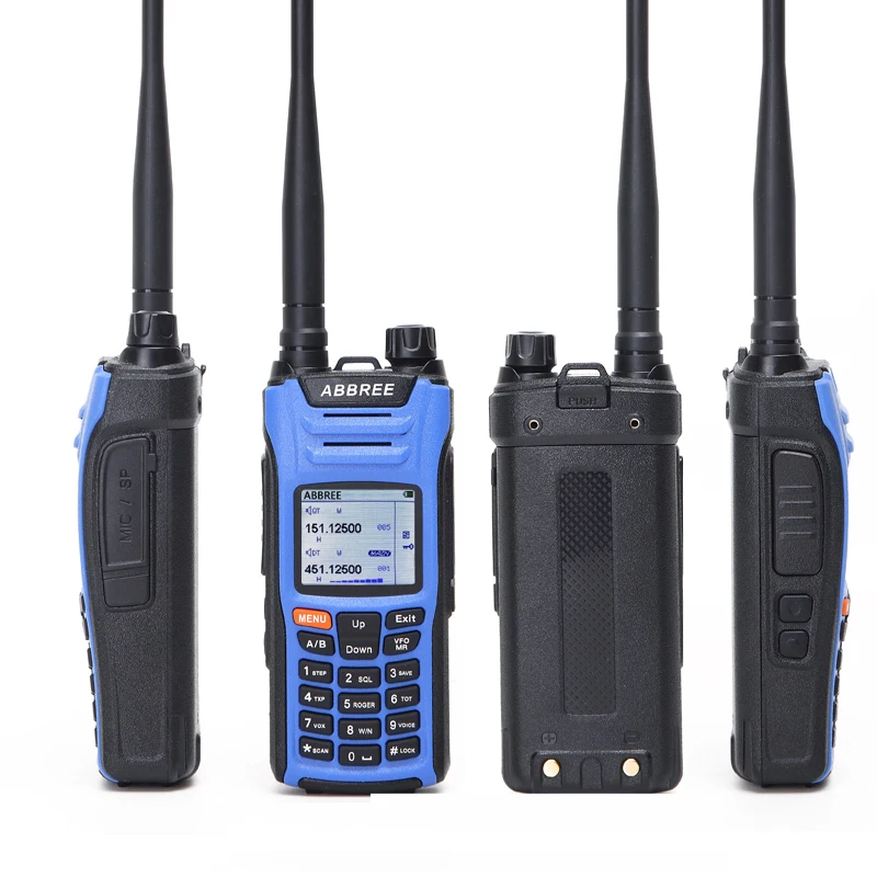Портативная рация Abbree AR F6 6 полос двойная 999CH многофункциональная VOX DTMF функция SOS
