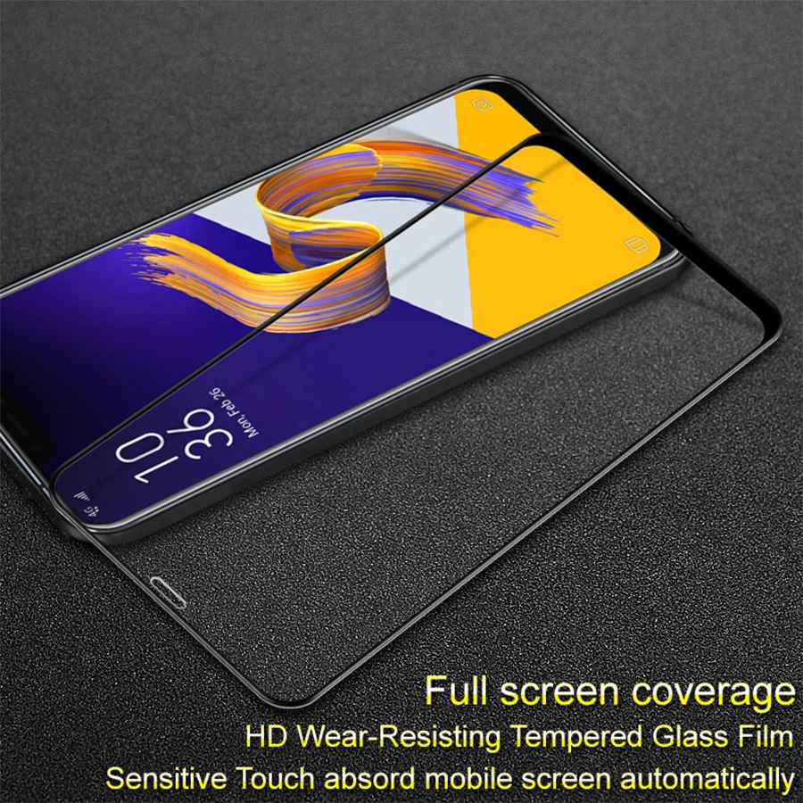5D полное покрытие Клей закаленное стекло для Asus ZenFone 6 6z 5 5Z ZB633KL ZS630KL ZS620KL ZE620KL Max Pro M2