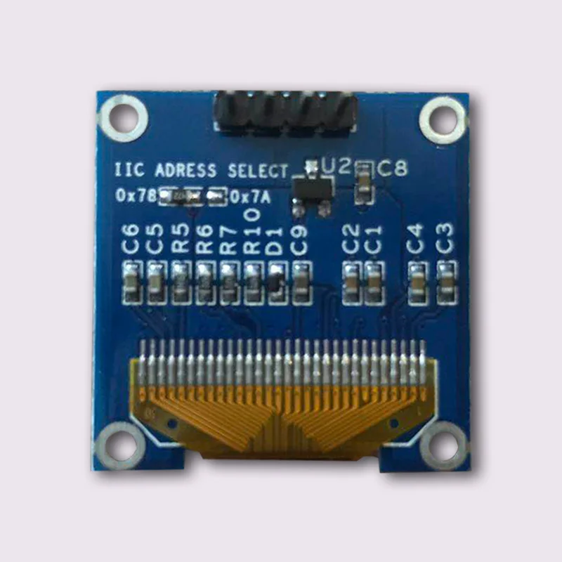 0.96 inch OLED display screen 12864 LCD module IIC interface provides schematic diagram | Бытовая техника
