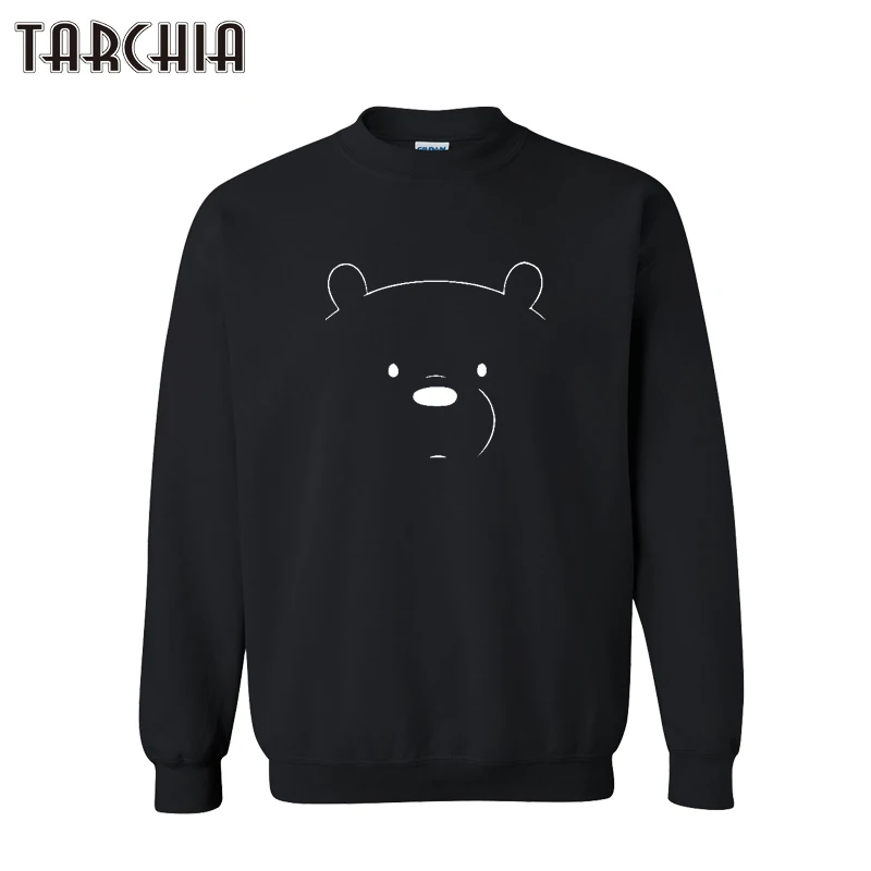 TARCHIA рисунок с милым медведем Hombre хип-хоп Мужская Уличная одежда Harajuku Толстовка