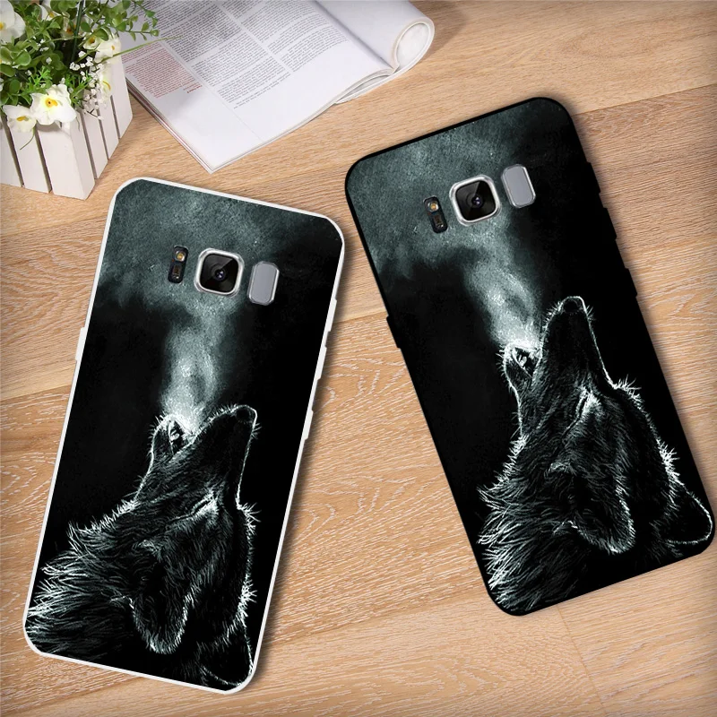 Fundas для samsung Galaxy S8 g950 чехол G950F силиконовый собака кошка Coque 5 8 дюймов G9500 SM-G9500