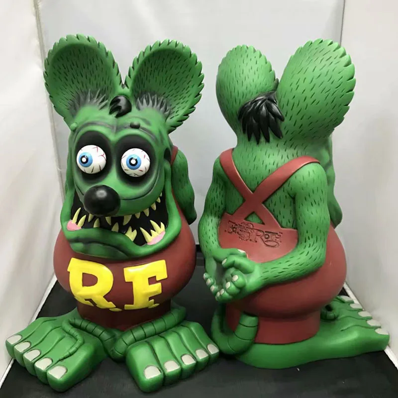 33 см аниме-фигурки из крысы Fink классная Мышь Крыса Статуэтка ПВХ фигурка