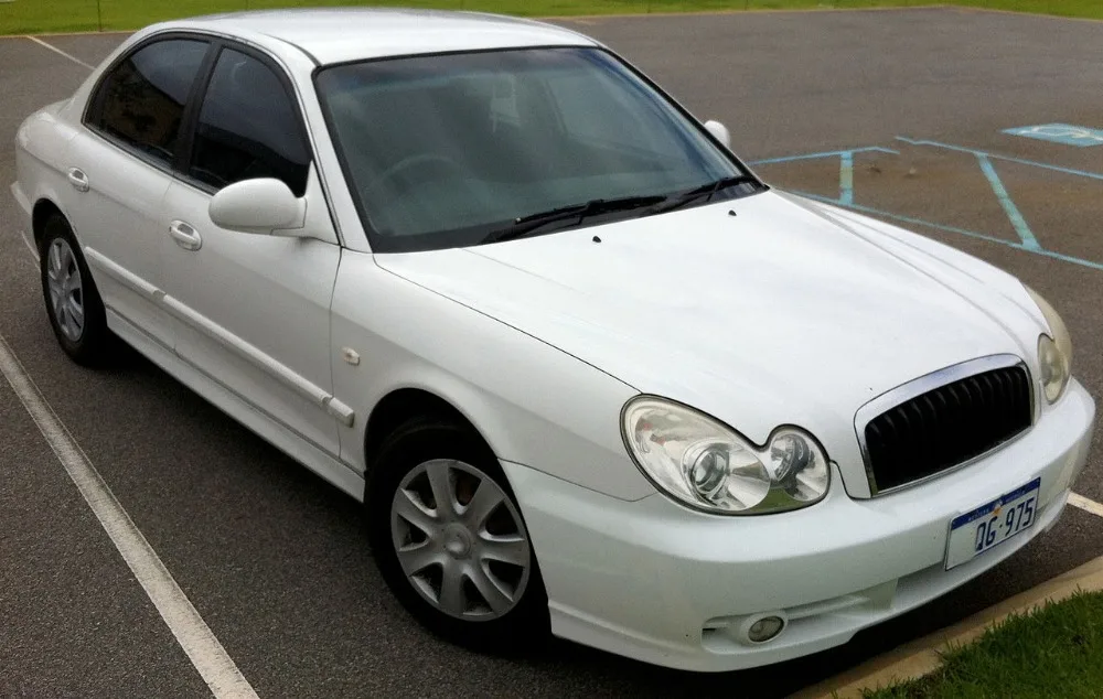 2 шт. ABS крышка фары автомобиля Хромированные полоски для Hyundai Sonata 2001-2004 аксессуары