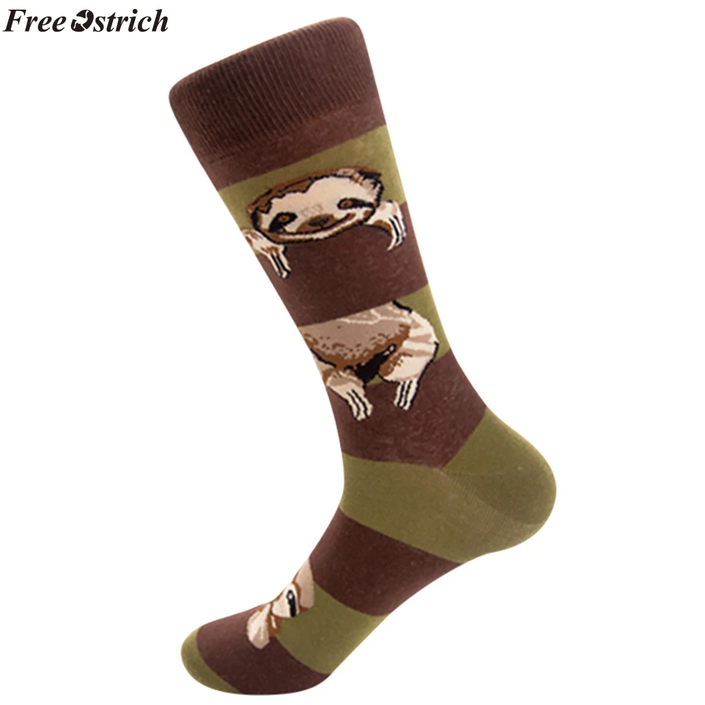 Новые мужские носки без страуса безопасные прочные хлопковые модные короткие