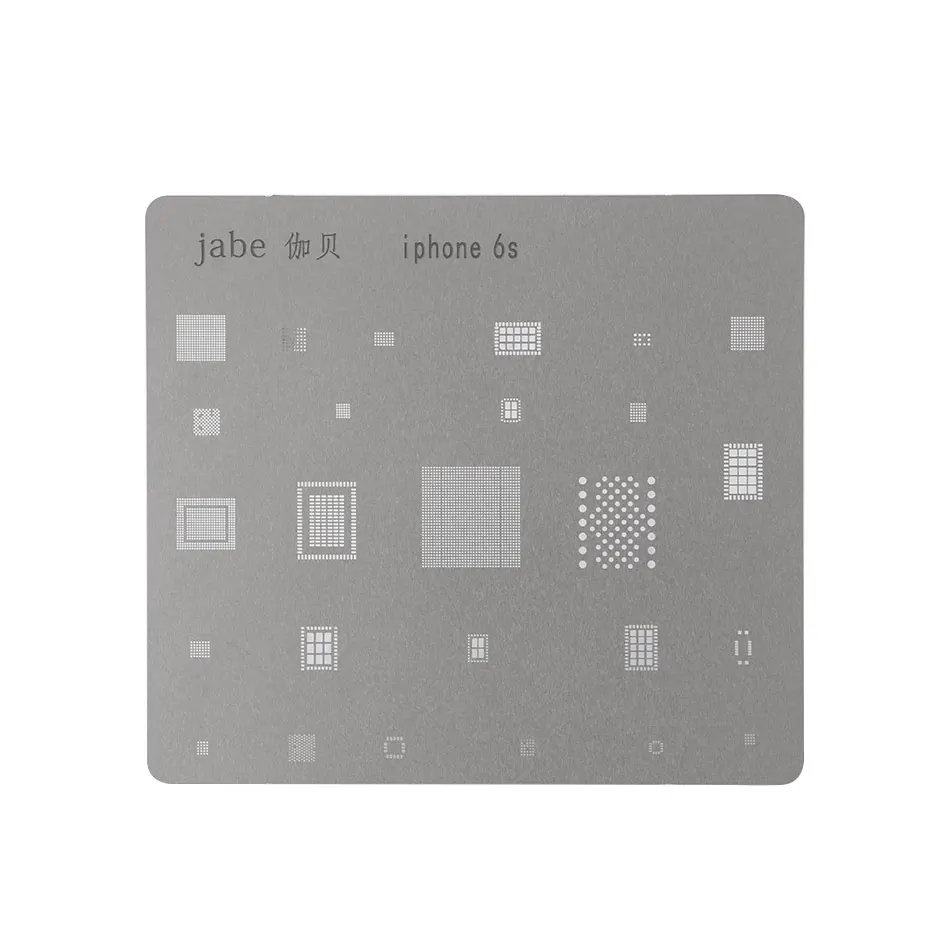 12 шт. материнская плата Шариковая паяльная сетка стальная пластина для iPhone 7 Plus 6s 6