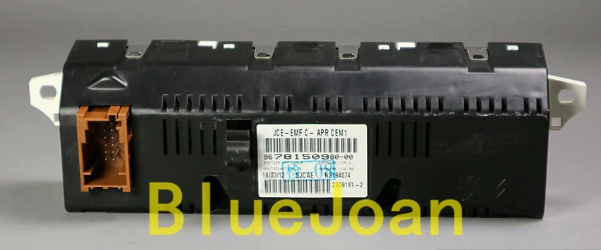 Автомобильный Желтый экран с поддержкой USB и Bluetooth 12-контактный дисплей для Peugeot 307