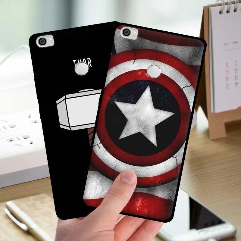 Чехол mosirui для Xiaomi Mi max силиконовый чехол мягкая оболочка телефона Marvel Comics паук