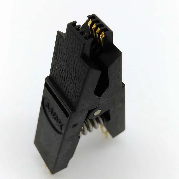 BIOS SOP8 SOIC8 согнутый оригинальный тестовый зажим шаг 1 27 мм Универсальный корпус для