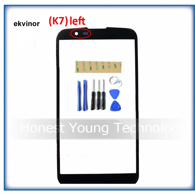 Новый высококачественный внешний стеклянный объектив для LG K7 X210 X210DS MS330 Tribute 5 LS675