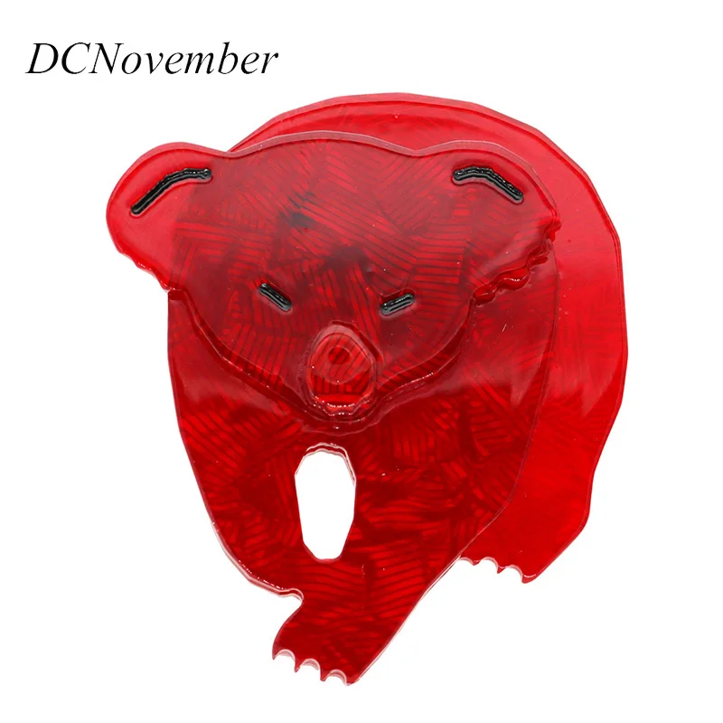 Винтаж брошь коала es Pins Для женщин мужчин медведь контактный Смола акрил Dcnovember