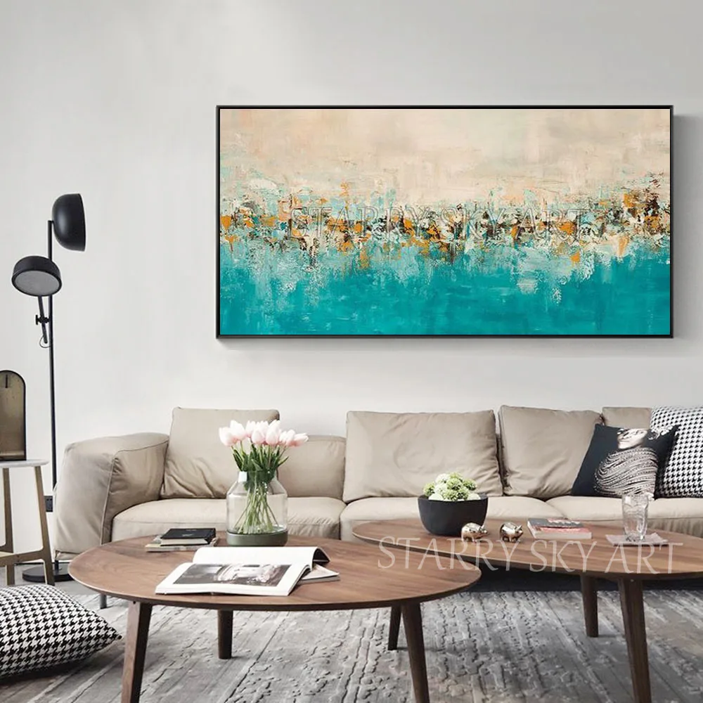 Картина маслом на холсте высокое качество ручная роспись | Дом и сад