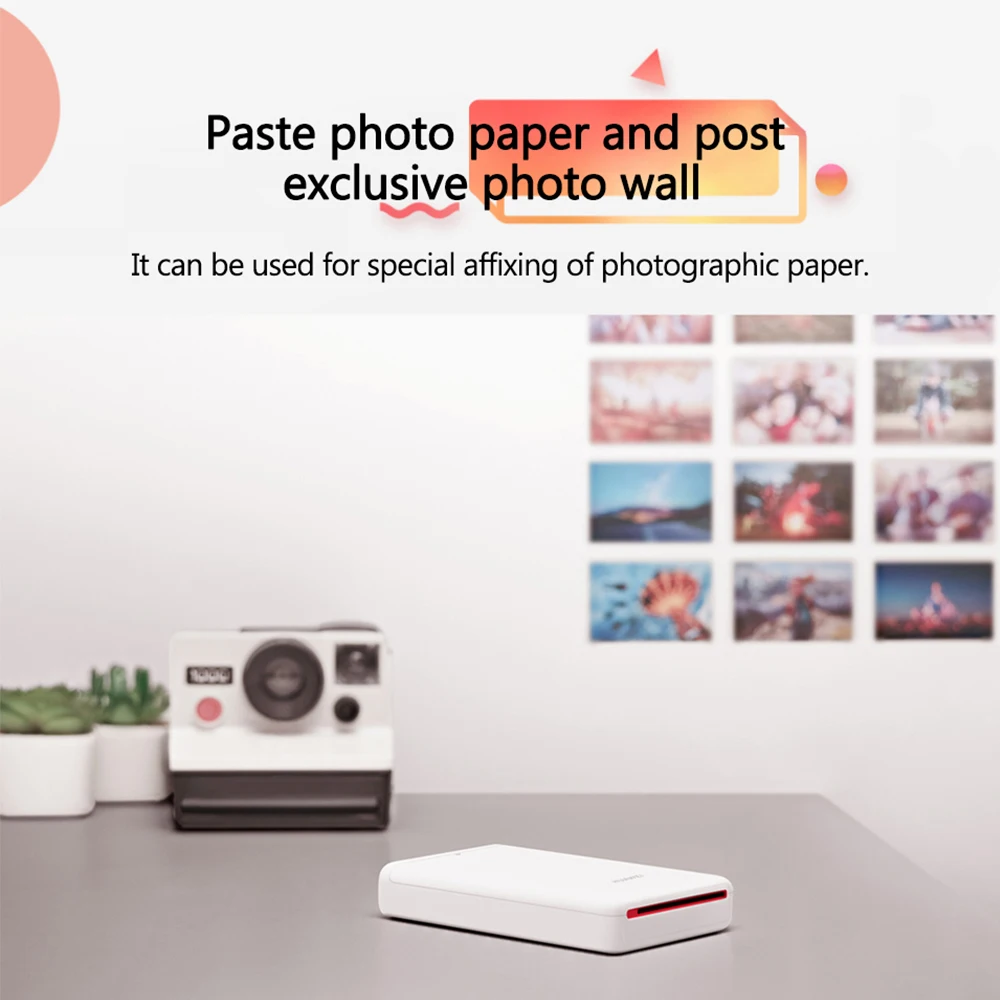 huawei мини-фотопринтер AR принтер Zink портативный карманный Bluetooth принтер для iOS Android телефон DIY Share 500 мАч CV80